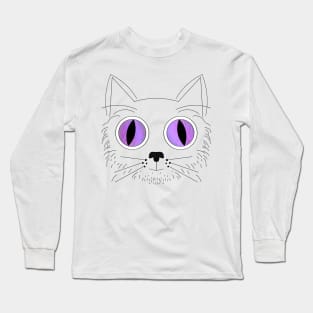 Big Eyed Cat V5 Long Sleeve T-Shirt